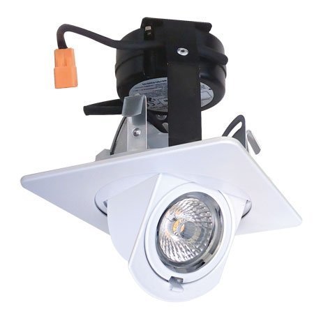 ELCO LIGHTING 4 Square LED Adjustable Pull-Down Insert" EL44730W